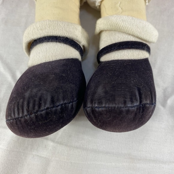 Vintage 1982 Little Orphan Annie 17" Rag Doll  Knickerbocker Toy Applause - Picture 10 of 10